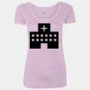 Women’s Triblend Scoop Neck T-Shirt Thumbnail