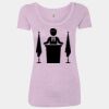 Women’s Triblend Scoop Neck T-Shirt Thumbnail
