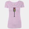Women’s Triblend Scoop Neck T-Shirt Thumbnail