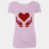 Women’s Triblend Scoop Neck T-Shirt Thumbnail