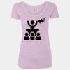 Women’s Triblend Scoop Neck T-Shirt Thumbnail