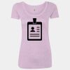 Women’s Triblend Scoop Neck T-Shirt Thumbnail