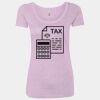 Women’s Triblend Scoop Neck T-Shirt Thumbnail