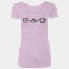 Women’s Triblend Scoop Neck T-Shirt Thumbnail