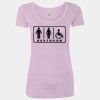 Women’s Triblend Scoop Neck T-Shirt Thumbnail