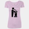 Women’s Triblend Scoop Neck T-Shirt Thumbnail