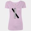 Women’s Triblend Scoop Neck T-Shirt Thumbnail