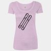 Women’s Triblend Scoop Neck T-Shirt Thumbnail
