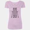 Women’s Triblend Scoop Neck T-Shirt Thumbnail